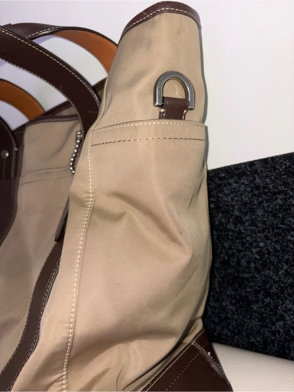 Coach duffel khaki